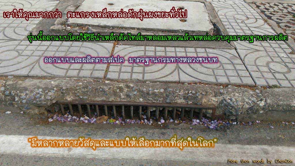 curbdrainscupper ตะแกรงดักแยกขยะคันหิน