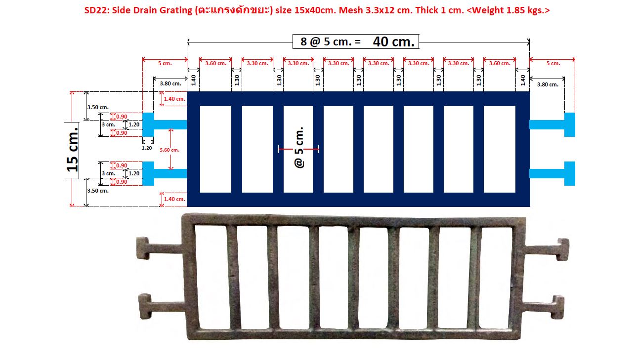Curbed Inlet Drainage Grating Curbed Drain Inlet Grating ตะแกรงดักขยะ drivewayScupper