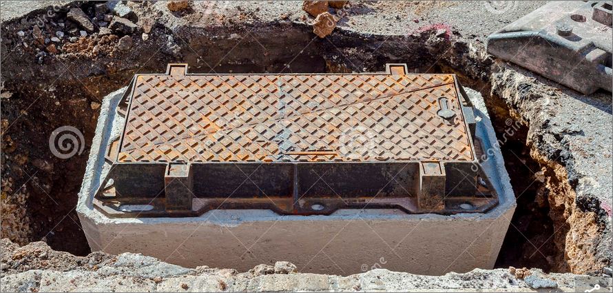 ฝาปิดบ่อท่อพัก  Manhole cover