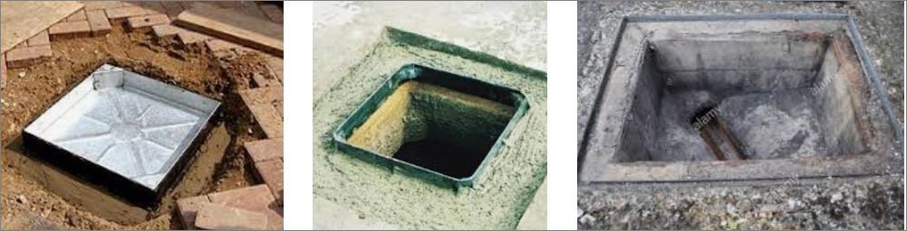 ฝาปิดบ่อท่อพัก grating  Manhole cover  ตะแกรงฝาบ่อครอบท่อพักระบายน้ำ