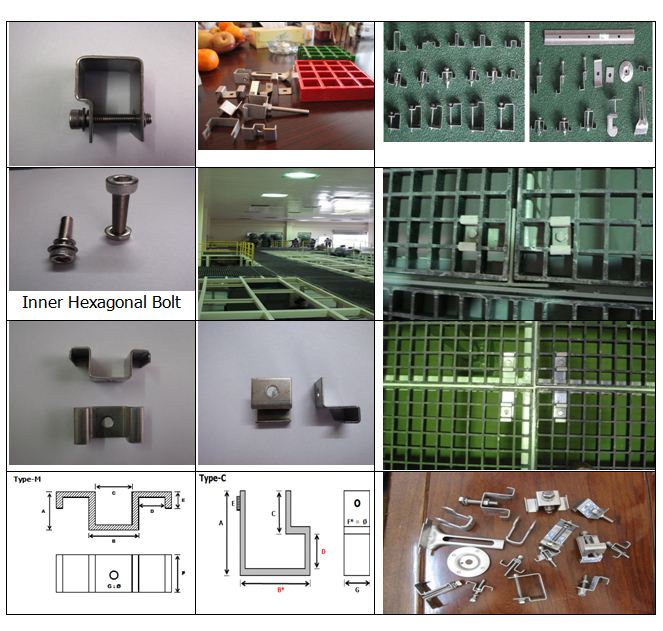 Saddle Clip Lock Grating