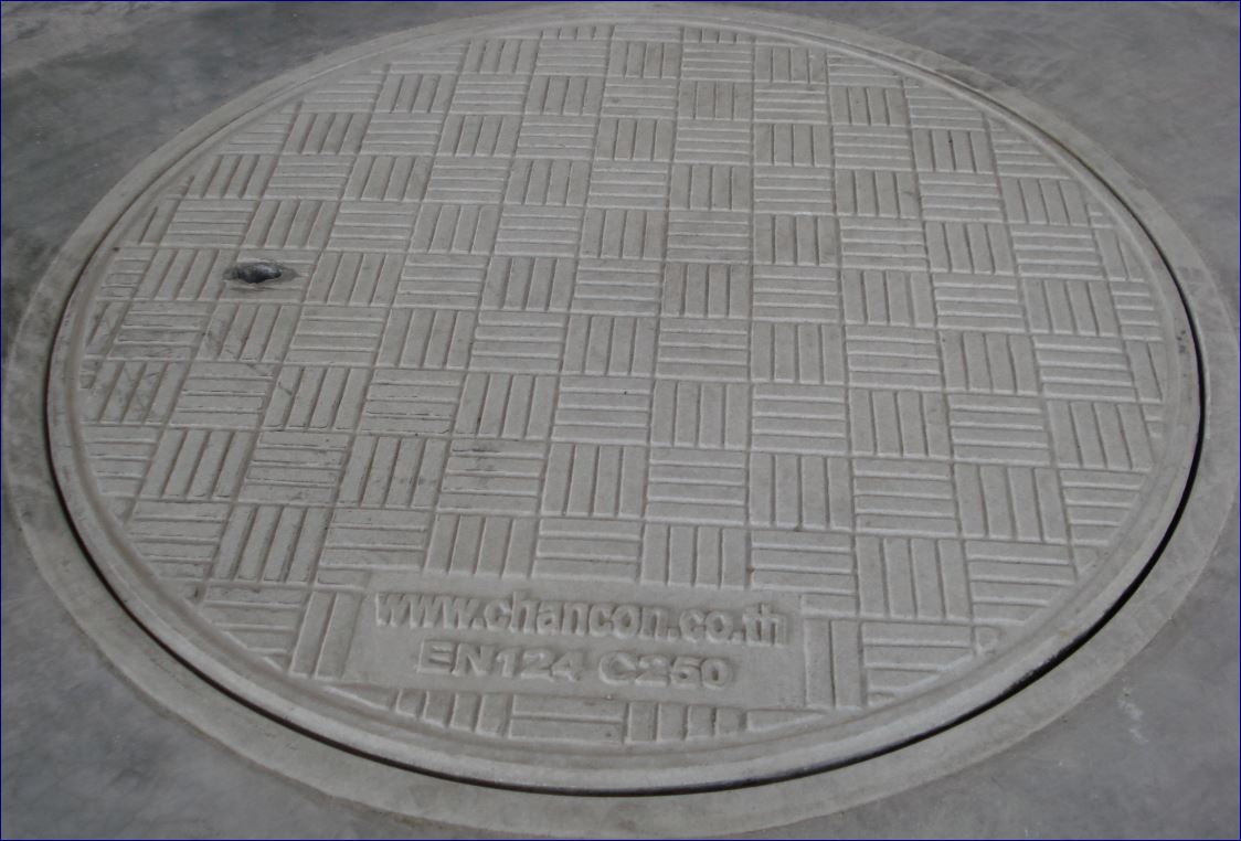 fiberglass manhole cover Grating ตะแกรงระบายน้ำ ฝาปิดบ่อพัก ฝาปิดท่อระบายน้ำ ฝาแมนโฮลไฟเบอร์กล๊าส