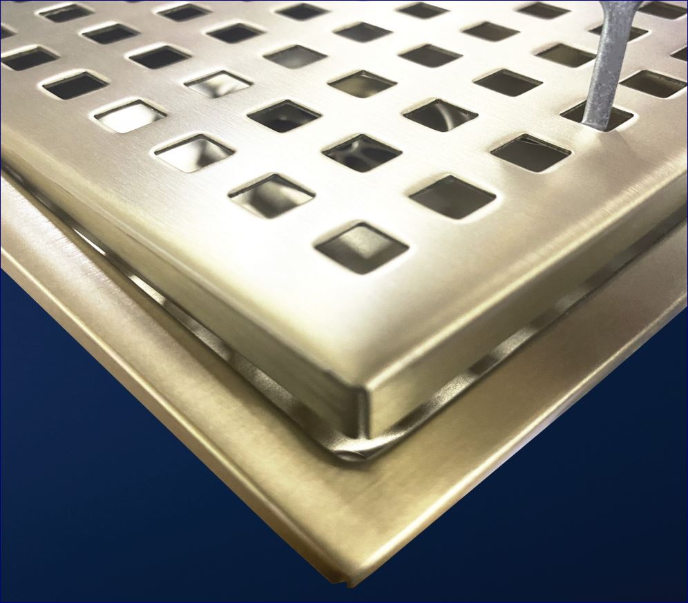 ชุดฝาตะแกรงสแตนเลสดักกลิ่นพร้อมรางระบายน้ำแบบยาวสำเร็จรูป Linear Long Shower Floor Drain Stainless Grating
