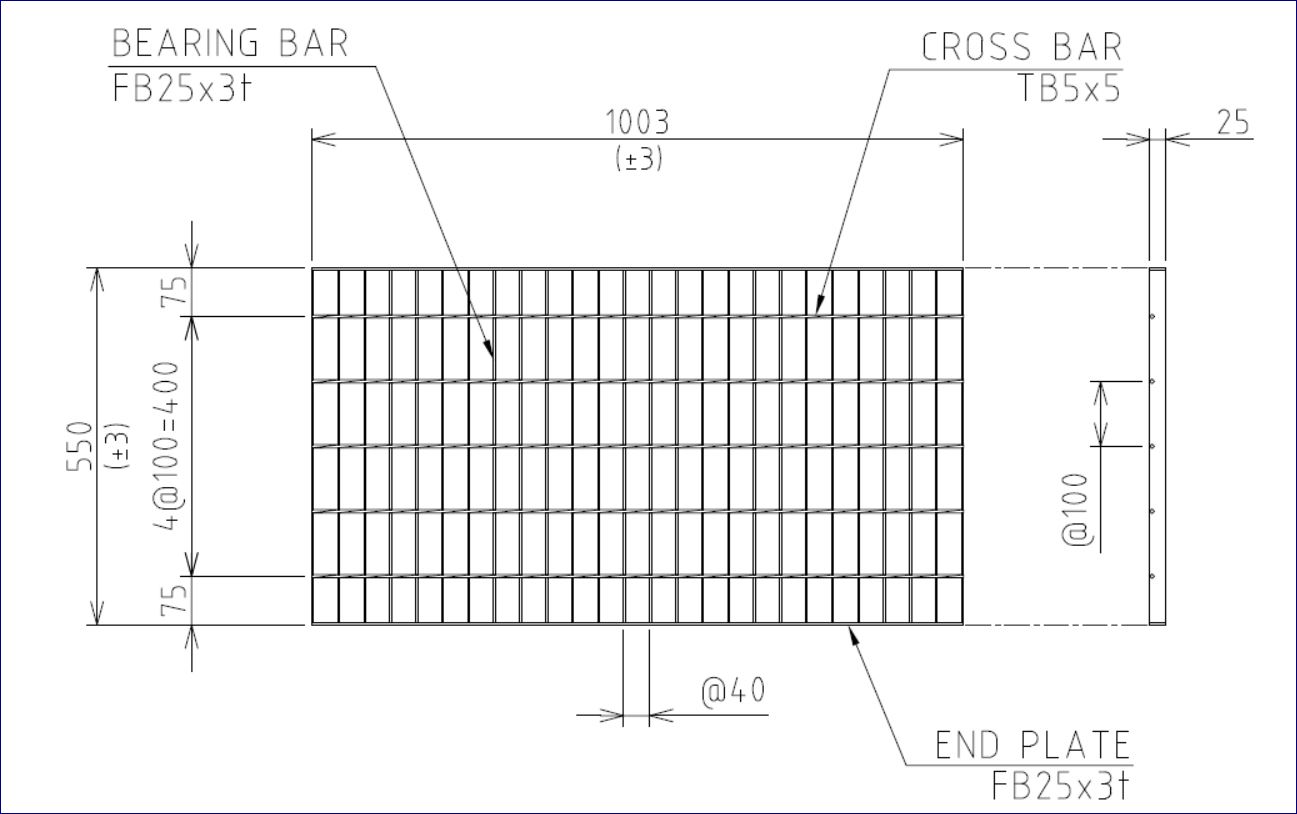 HDG welding Flat Bar Steel Grating ตะแกรงเหล็กแผ่นเชื่อมชุบกันสนิมสำเร็จรูป ตะแกรงเหล็กแผ่นเชื่อมสำเร็จรูปชุบจุ่มร้อนกันสนิม