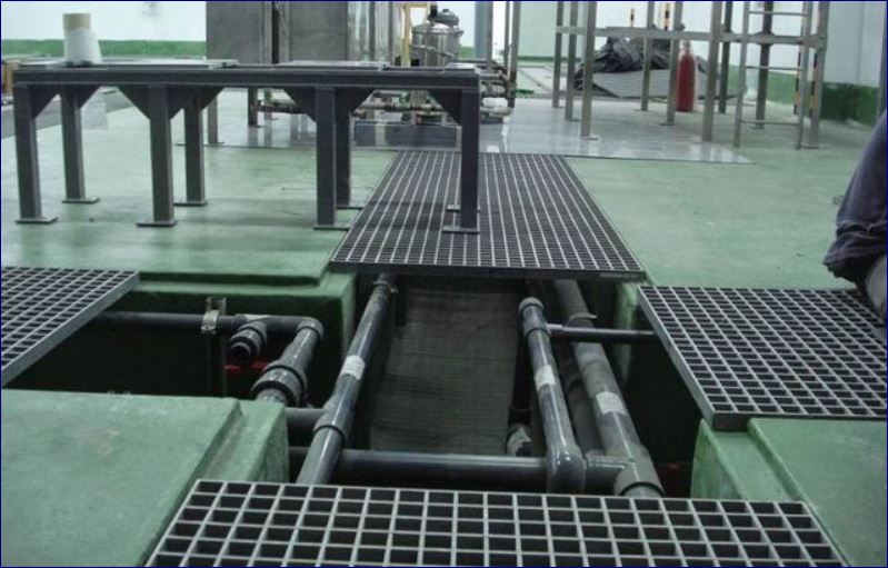 Fiberglass gFRP Reinforced Mould Plastic Grating เกรตติ้งฝาปิดตะแกรงระบายน้ำไฟเบอร์กล๊าส แผ่นพื้นทางเดินพลาสติกเอฟอาร์พี