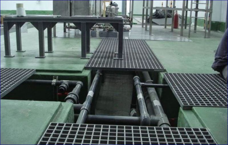 Fiberglass gFRP Reinforced Mould Plastic Grating เกรตติ้งฝาปิดตะแกรงระบายน้ำไฟเบอร์กล๊าส แผ่นพื้นทางเดินพลาสติกเอฟอาร์พี