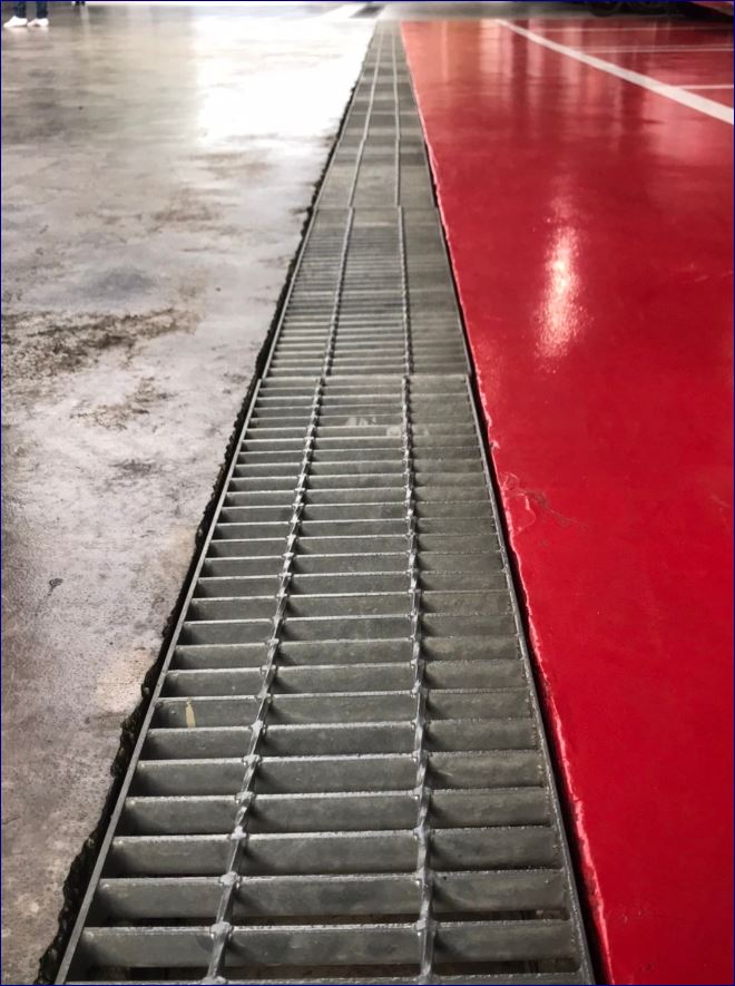 Metal Drainage hot dip galvanized Flat Welding Carbon Bar Steel Grating ฝาตะแกรงรางระบายน้ำเหล็กแผ่นเชื่อมชุบจุ่มร้อนทนสนิมฮ็อทดิ๊ปกัลวาไนซ์