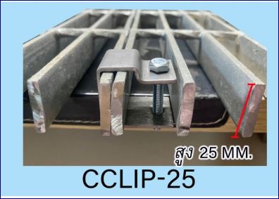 saddle clip clamp lock steel frp grating อุปกรณ์ตัวคลิปล็อคยึดจับแผงตะแกรงเหล็กฮอทดิ๊ปกัลวาไนซ์