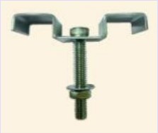 คลิปล็อคยึดจับแผ่นตะแกรงเหล็ก Steel Grating Saddle Fixing Clip Clamp Lock Fastener