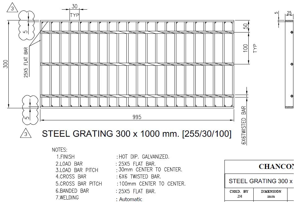 FrpStainlessSteel GratingManholeCover เกรตติ้งตะแกรงขั้นบันไดเหล็กฝาปิดบ่อครอบท่อพักระบายน้ำ