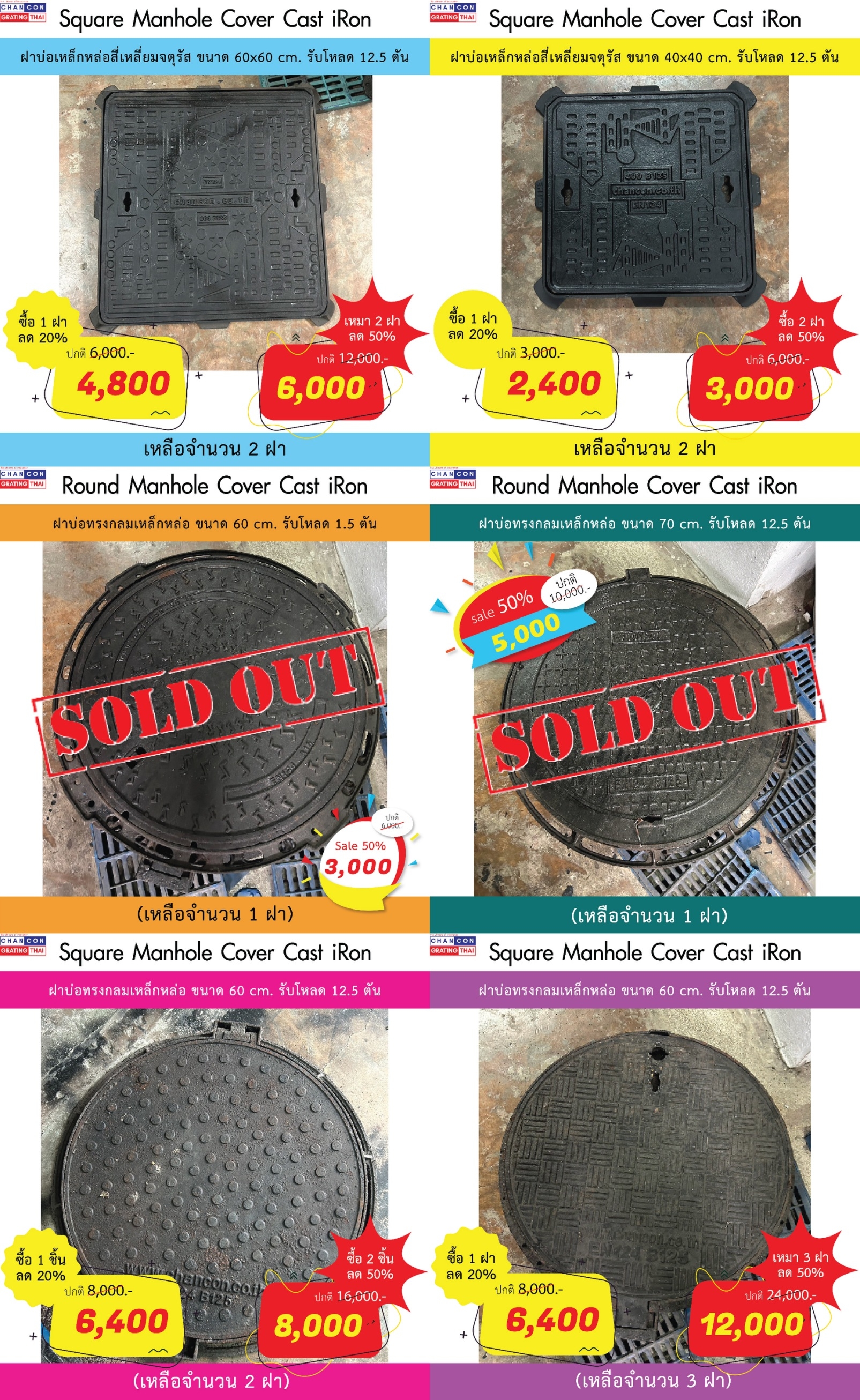  สินค้าลดราคาพิเศษ ตะแกรงพลาสติกสระว่ายน้ำแผ่นรางเกรตติ้งฝาปิดบ่อครอบท่อพักระบายน้ำล้น Special Price QC Products  Clearance Sales  Discount Promotion Grating Manhole Cover