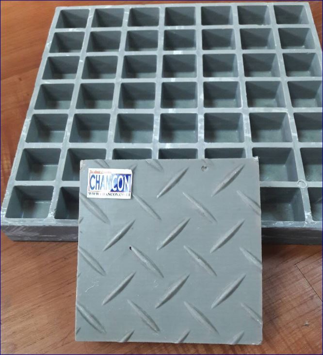 Һͤͺ;ѡõʵçк¹ FrpFiberGlass Solid Top  Plate  Pultruded Mould Manhole Cover Grating