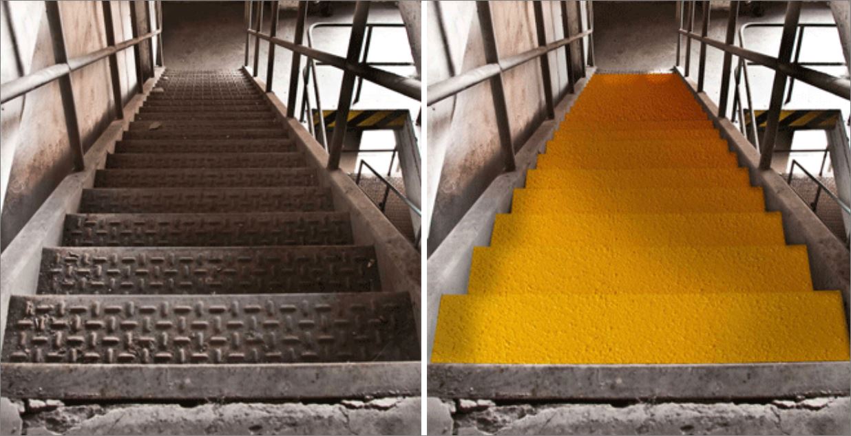 Non-Slip Tape Stair Tread Nosing Step Cover 蹻Դ෻ѹ蹡ࢵз͹ʧԴ١ͺἧͺѹ 