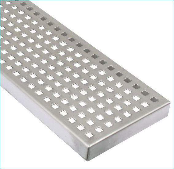 Anti-slip/skid Heel Guard Stainless  Grating ตะแกรงสแตนเลสอลูมิเนียมเหล็กแผ่นเจาะรู 