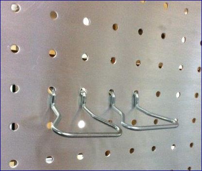 Pegboard Hooks ตะขอขาแขวนกระดานเพ็กบอร์ด