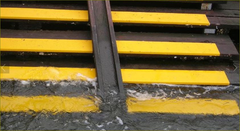 antislip  frp staircase tread cover แผงครอบบันไดจมูกขอบมุมคิ้วกันลื่นปิดผิวปูพื้นเทปตีเส้นเรืองแสง