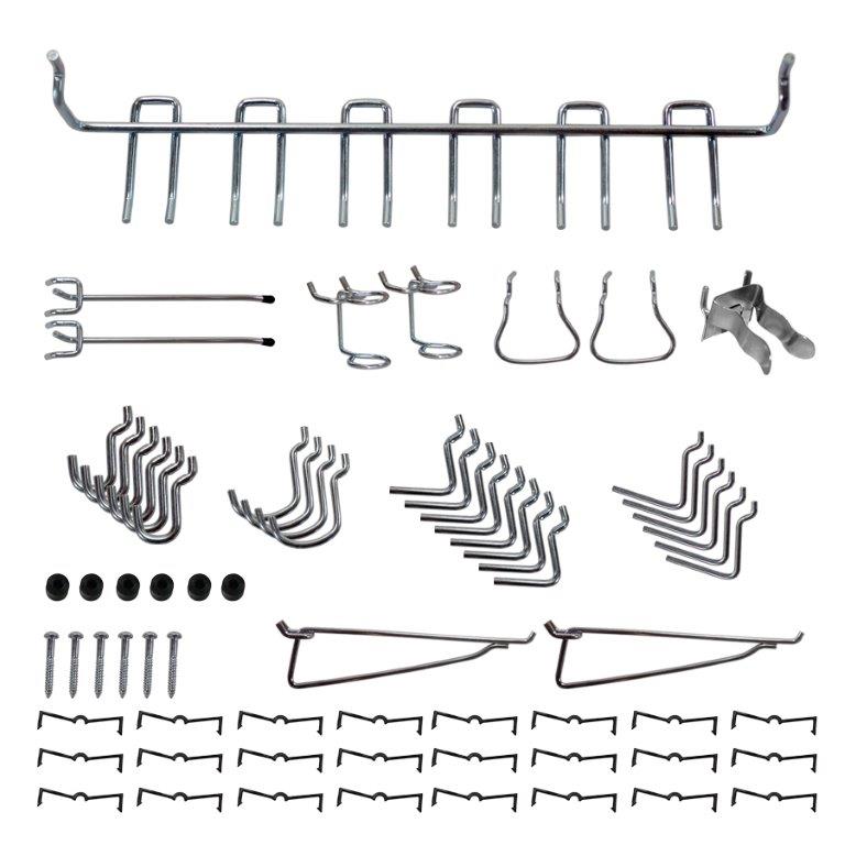 hook pegboard accessories ฮุกตะขอลวดขาแขวนเอนกประสงค์แผ่นกระดานเพ็คบอร์ด
