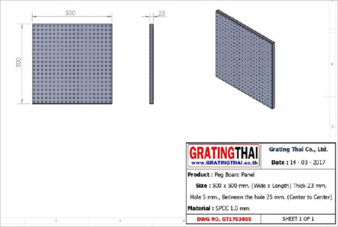 Hooks  ฮุกตะขอลวดขาแขวนกระดานเพ็คบอร์ด Pegboard