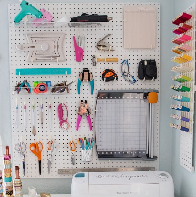 PegboardHookShelvesDIYToolOrganizerHolderWallMountedRackKit дҹ硺촵Тǹؤ