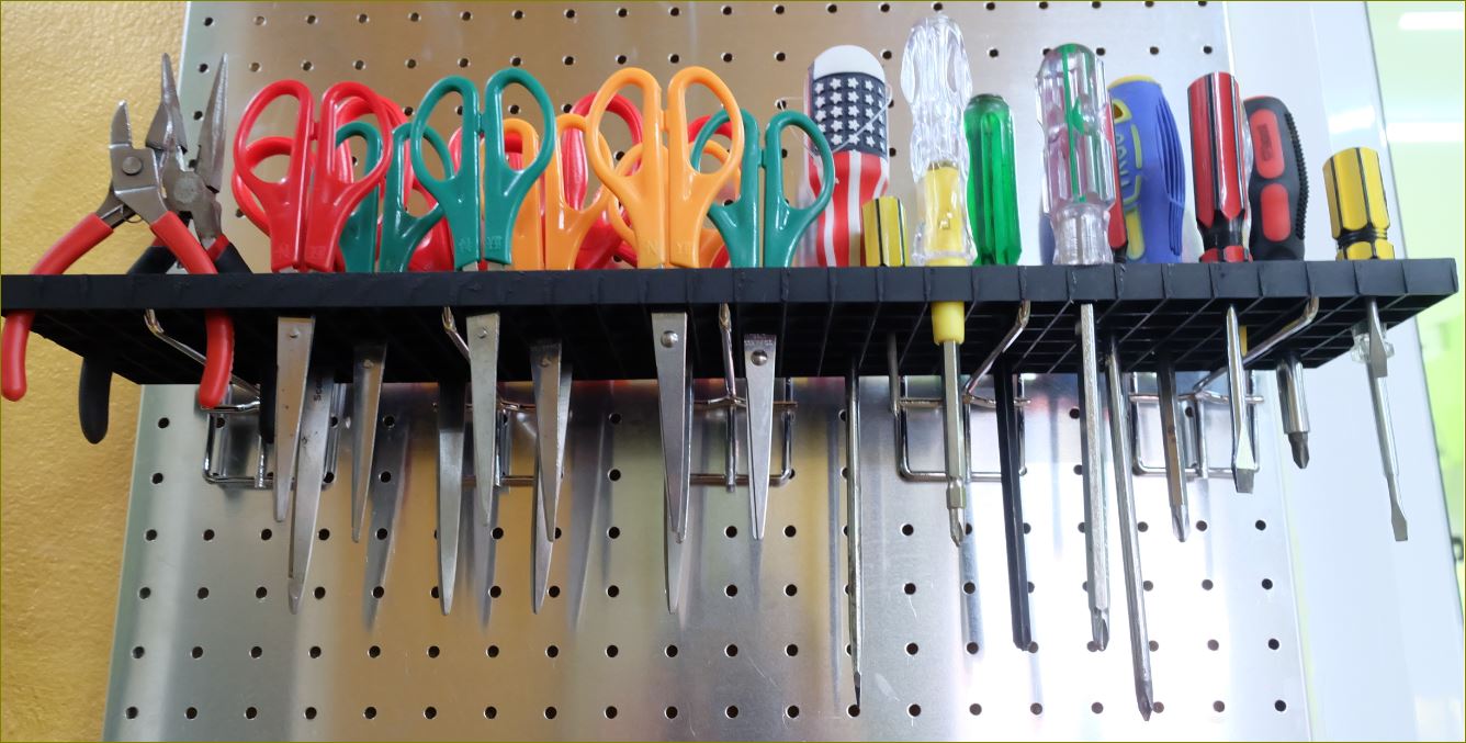 Pegboard ฮุกตะขอขาแขวน Hooks แผ่นกระดานเพ็กบอร์ด