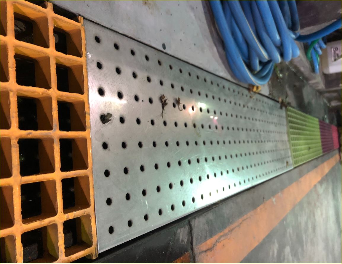 Perforated Expanded Heel Guard Stainless  Grating ฝาปิดบ่อครอบท่อพักตะแกรงสแตนเลสเกรตติ้งระบายน้ำ