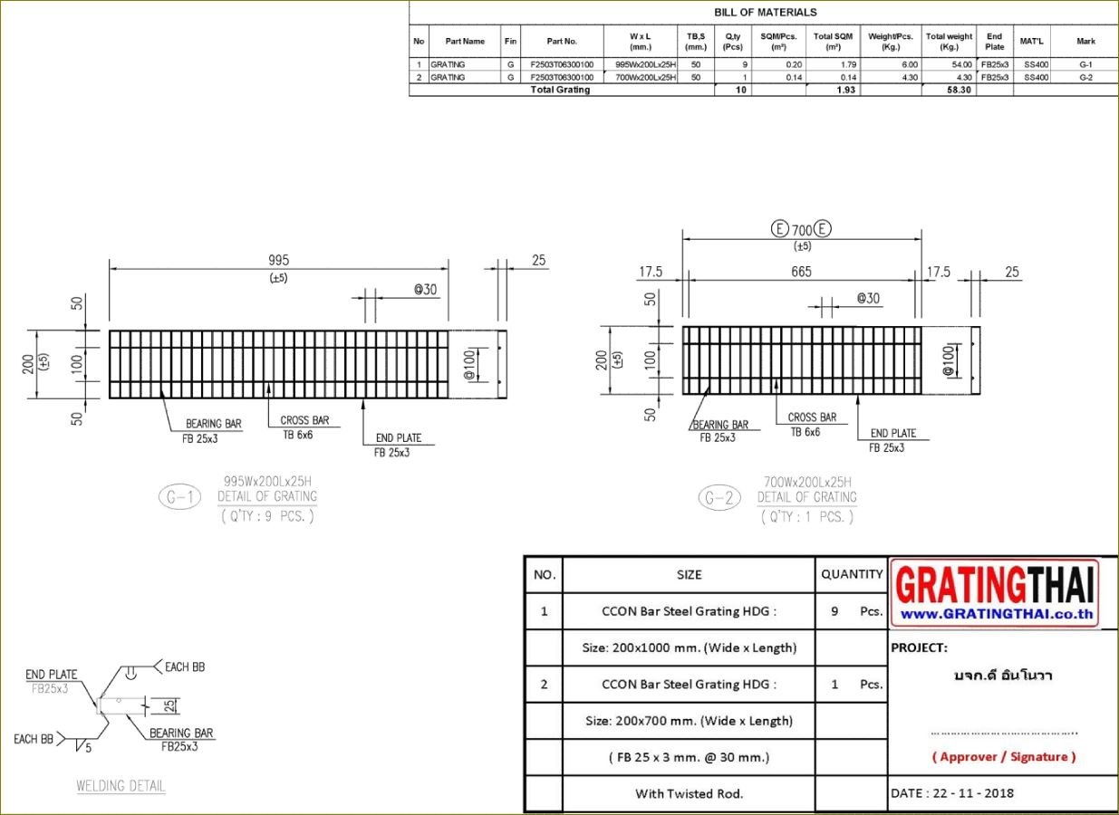 steelgratingmadetoorderspecialtype เกรตติ้งตะแกรงเหล็กระบายน้ำสั่งทำขนาดพิเศษ