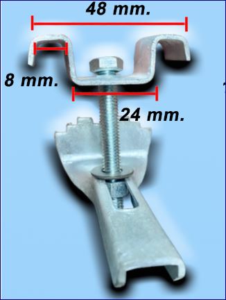 ԻִͤѺ蹵ç Saddle Fixing Clip Clamp Lock Fastener