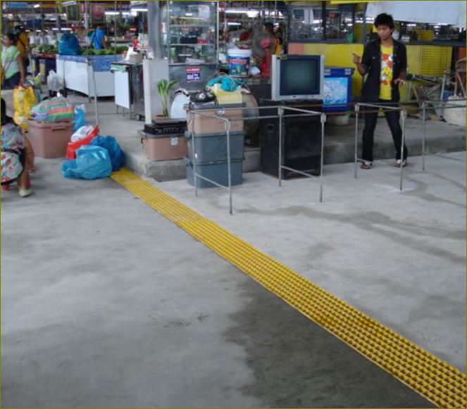 GfrpMouldPultrudedFibreglassRaisedFloorWalkwayOverflowPlasticGrating เกรตติ้งตะแกรงระบายน้ำพลาสติกไฟเบอร์กล๊าสแผ่นปูพื้นทางเดินยกระดับกันลื่นเอฟอาร์พี