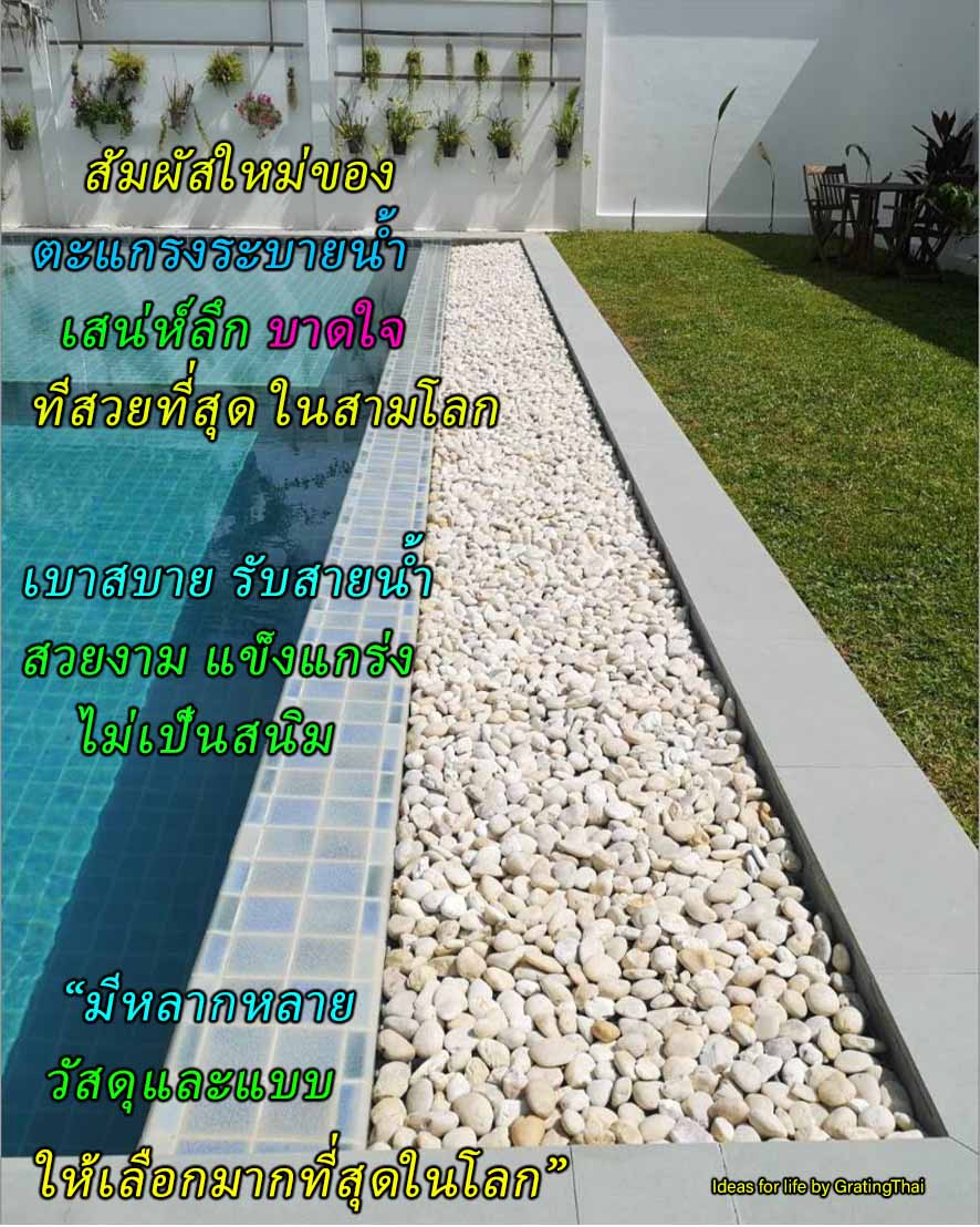  Ҥҵçк¹鹾ʵԡ õ駡ѹͧӻԴҷҧӷͺ¹  پҧѵ Swimming Pool Overflow Drainage Plastic Grating