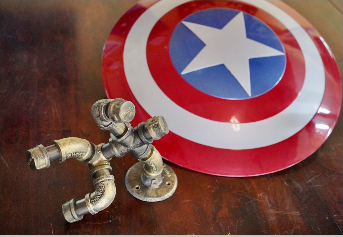 ¹硡ѻѹԡҵҧԴѧ ͧѭ觺ҹҹ    HomeBirthDayGiftSet CaptainAmericaMarvel TablePipeLampRobot