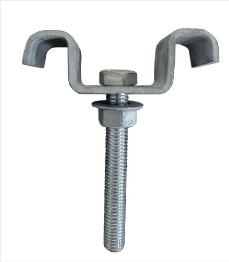 คลิปล็อคยึดจับแผ่นตะแกรงเหล็ก Steel Grating Saddle Fixing Clip Clamp Lock Fastener